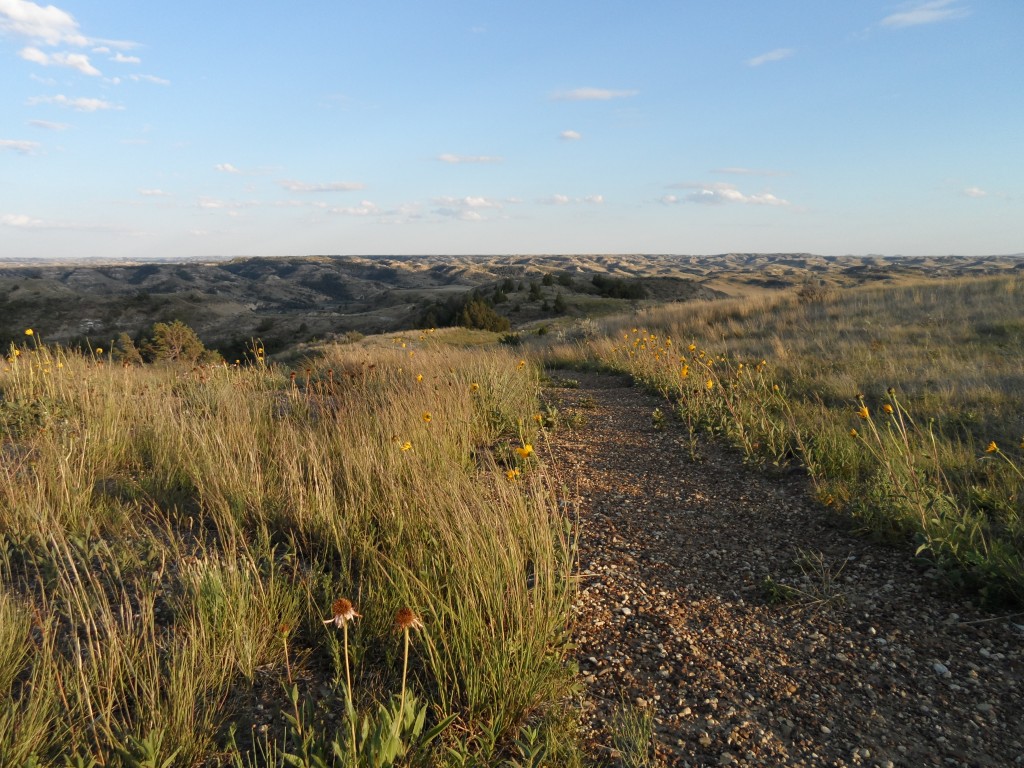 Evening MTB ride on the Maah Daah Hey