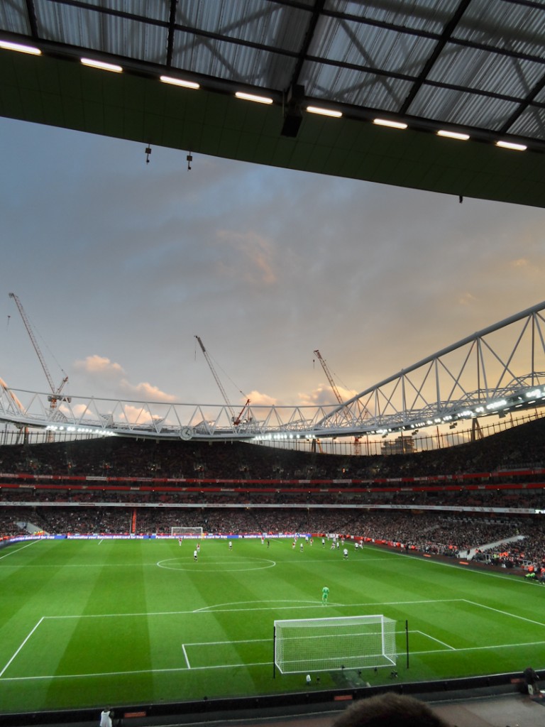 Sunset at Emirates.